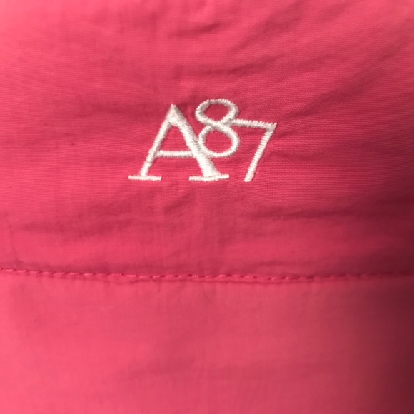 Aeropostale Pink Zippered Fleece Jacket Size M - Picture 10 of 11